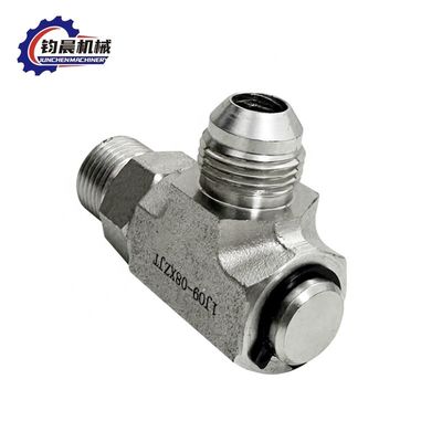 Flankenverbinding Hydraulische adapter met aangepaste oliepijpverbinding