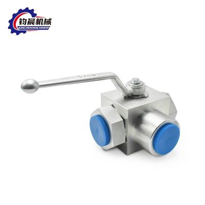 OEM Low Temperature KHB3K Hydraulische kogelklep met geflensde zinkplatering