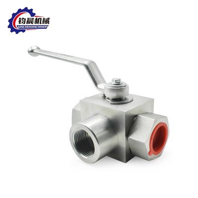 Hoge druk koolstofstaal KHB3K-G1" 315bar handmatig hydraulisch kogelventil