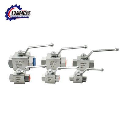 KHB3K-G1/2 BALL Structure Valve voor drukhydraulische gastoepassingen