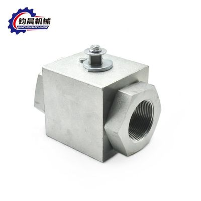 KHB-G11/2 roestvrijstalen hogedruk hydraulische kogelklep voor op maat gemaakte ondersteuning