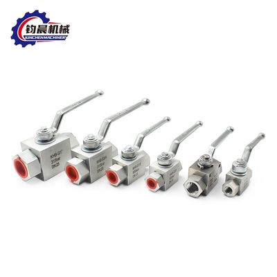 Gepersonaliseerde Zweiwege-Kugel Hahn KHB-G1/4 Serie Hydraulischer Hochdruck Port Grootte