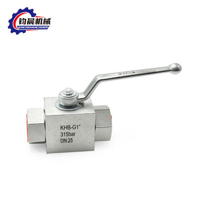 KHB-G1'' 315bar DN 25 Hoogdrukbalk voor gas/water/olie bij hoge temperatuur
